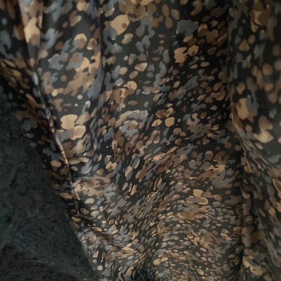 Giacca Black Wool Blend Coat Size M - Picture 4 of 8